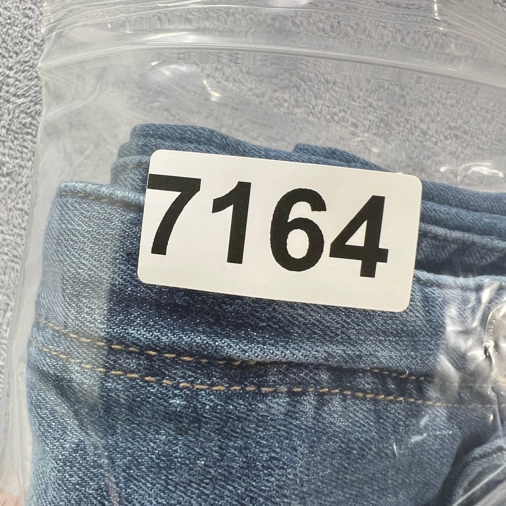 Risen Jeans Jane Mid-Rise Faux Fold Over Straight Leg Jeans‎ 11/30 RDP5314 Denim - Picture 10 of 10